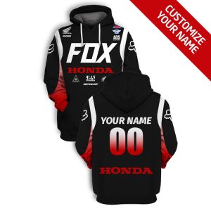 Honda motocross clothing, Honda custom hoodie, Honda nathan shaver