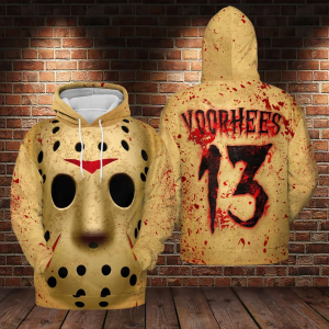 Amazing Horror Jason Voorhees’s Face 3d All Over Printed Shirts