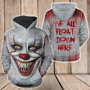 PENNYWISE SCARY SMILE 3D ALL OVER PRINTED SHIRTS