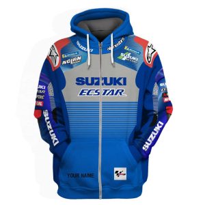 Suzuki rockstar energy hoodie, Suzuki customize dirt bike jersey, Suzuki motocross gear