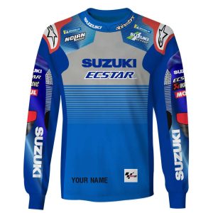 Suzuki rockstar energy hoodie, Suzuki customize dirt bike jersey, Suzuki motocross gear
