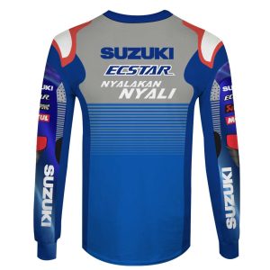 Suzuki rockstar energy hoodie, Suzuki customize dirt bike jersey, Suzuki motocross gear
