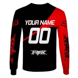 Honda hoodie front back mockup, Honda dirtbike hoodie, Honda full printed