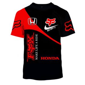 Honda hoodie front back mockup, Honda dirtbike hoodie, Honda full printed