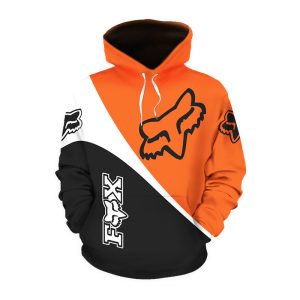 Fox racing orange motocross, Fox racing personalized motocross hoodies, Fox racing youth motocross hoodies