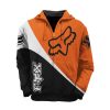Fox racing orange motocross, Fox racing personalized motocross hoodies, Fox racing youth motocross hoodies