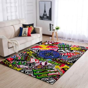 Fox racing start gate rug, Fox racing race rug, Fox racing silhouette rug