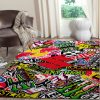 Fox racing freestyle rug, Fox racing track rug, Fox racing custom streetwear rugs