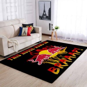 Fox racing motocross-themed rug, Fox racing dirtbike track rug, Fox racing motocross track rug