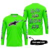 TOO OLD TO RIDE TOO SLOW TO DIE - CUSTOM NAME - ALPINESTARS - GREEN - JERSEY