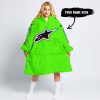 TOO OLD TO RIDE TOO SLOW TO DIE - CUSTOM NAME - ALPINESTARS - GREEN - OODIE BLANKET HOODIE
