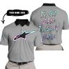 TOO OLD TO RIDE TOO SLOW TO DIE - CUSTOM NAME - ALPINESTARS - GREY - POLO SHIRT