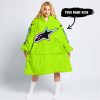 TOO OLD TO RIDE TOO SLOW TO DIE - CUSTOM NAME - ALPINESTARS - NEON - OODIE BLANKET HOODIE