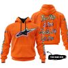 TOO OLD TO RIDE TOO SLOW TO DIE - CUSTOM NAME - ALPINESTARS - ORANGE