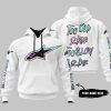 TOO OLD TO RIDE TOO SLOW TO DIE - CUSTOM NAME - ALPINESTARS - WHITE
