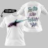 TOO OLD TO RIDE TOO SLOW TO DIE - CUSTOM NAME - ALPINESTARS - WHITE - T-SHIRT