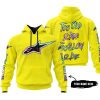 TOO OLD TO RIDE TOO SLOW TO DIE - CUSTOM NAME - ALPINESTARS - YELLOW