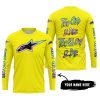 TOO OLD TO RIDE TOO SLOW TO DIE - CUSTOM NAME - ALPINESTARS - YELLOW - JERSEY