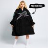 TOO OLD TO RIDE TOO SLOW TO DIE - CUSTOM NAME - ARCTIC CAT - BLACK - OODIE BLANKET HOODIE
