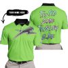 TOO OLD TO RIDE TOO SLOW TO DIE - CUSTOM NAME - ARCTIC CAT - GREEN - POLO SHIRT