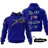 TOO OLD TO RIDE TOO SLOW TO DIE - CUSTOM NAME - ARCTIC CAT - NAVY