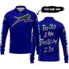 TOO OLD TO RIDE TOO SLOW TO DIE - CUSTOM NAME - ARCTIC CAT - NAVY - LONG SLEEVE POLO SHIRT