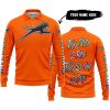 TOO OLD TO RIDE TOO SLOW TO DIE - CUSTOM NAME - ARCTIC CAT - ORANGE - LONG SLEEVE POLO SHIRT