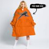 TOO OLD TO RIDE TOO SLOW TO DIE - CUSTOM NAME - ARCTIC CAT - ORANGE - OODIE BLANKET HOODIE
