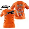 TOO OLD TO RIDE TOO SLOW TO DIE - CUSTOM NAME - ARCTIC CAT - ORANGE - T-SHIRT