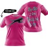 TOO OLD TO RIDE TOO SLOW TO DIE - CUSTOM NAME - ARCTIC CAT - PINK 1 - T-SHIRT