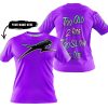 TOO OLD TO RIDE TOO SLOW TO DIE - CUSTOM NAME - ARCTIC CAT - PURPLE - T-SHIRT