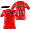 TOO OLD TO RIDE TOO SLOW TO DIE - CUSTOM NAME - ARCTIC CAT - RED - T-SHIRT