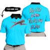 TOO OLD TO RIDE TOO SLOW TO DIE - CUSTOM NAME - ARCTIC CAT - SKY BLUE - POLO SHIRT