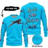 TOO OLD TO RIDE TOO SLOW TO DIE - CUSTOM NAME - ARCTIC CAT - SKY BLUE - SWEATER UGLY