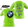 TOO OLD TO RIDE TOO SLOW TO DIE - CUSTOM NAME - BMW - GREEN 1 - T-SHIRT