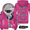 TOO OLD TO RIDE TOO SLOW TO DIE - CUSTOM NAME - BMW - PINK 1 - FLEECE ZIP HOODIE