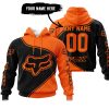 3D ALL OVER PRINTED – LIMITED EDITION – FOX RACING - ORANGE