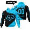 3D ALL OVER PRINTED – LIMITED EDITION – FOX RACING - SKY BLUE