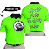 TOO OLD TO RIDE TOO SLOW TO DIE - CUSTOM NAME - CAN AM - GREEN - POLO SHIRT
