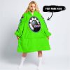 TOO OLD TO RIDE TOO SLOW TO DIE - CUSTOM NAME - CAN AM - GREEN - OODIE BLANKET HOODIE
