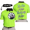 TOO OLD TO RIDE TOO SLOW TO DIE - CUSTOM NAME - CAN AM - GREEN 1 - POLO SHIRT