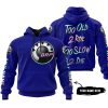 TOO OLD TO RIDE TOO SLOW TO DIE - CUSTOM NAME - CAN AM - NAVY