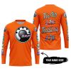 TOO OLD TO RIDE TOO SLOW TO DIE - CUSTOM NAME - CAN AM - ORANGE - JERSEY