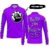 TOO OLD TO RIDE TOO SLOW TO DIE - CUSTOM NAME - CAN AM - PURPLE - LONG SLEEVE POLO SHIRT