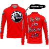 TOO OLD TO RIDE TOO SLOW TO DIE - CUSTOM NAME - CAN AM - RED - LONG SLEEVE POLO SHIRT