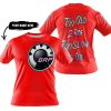 TOO OLD TO RIDE TOO SLOW TO DIE - CUSTOM NAME - CAN AM - RED - T-SHIRT