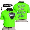 TOO OLD TO RIDE TOO SLOW TO DIE - CUSTOM NAME - DUCATI - GREEN - POLO SHIRT