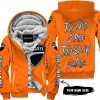 TOO OLD TO RIDE TOO SLOW TO DIE - CUSTOM NAME - DUCATI - ORANGE - FLEECE ZIP HOODIE