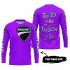 TOO OLD TO RIDE TOO SLOW TO DIE - CUSTOM NAME - DUCATI - PURPLE - JERSEY