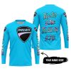 TOO OLD TO RIDE TOO SLOW TO DIE - CUSTOM NAME - DUCATI - SKY BLUE - JERSEY